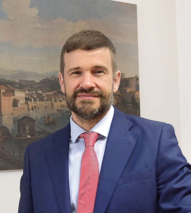 Portrait des Rechtsanwalts Avvocato Nicola Ottaviani